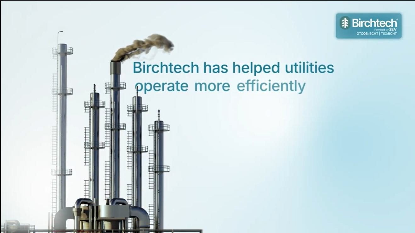 Birchtech brand film, helping utilities operate more efficiently